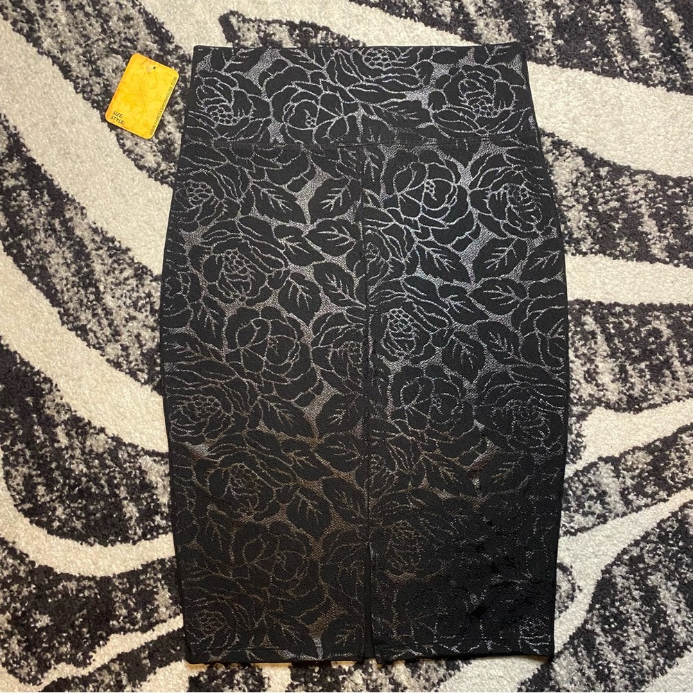Hybrid & Company high waisted floral pencil skirt - Picture 8 of 8